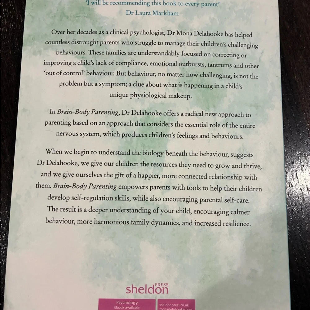 Brain- Body Parenting by Mona Delahooke Book - Picture 2 of 3